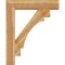 Ekena Millwork Merced Block Rough Sawn Bracket w/ Offset Brace, Western Red Cedar, 8"W x 36"D x 44"H BKT0806X36X44MRC05RWR - alternate 3